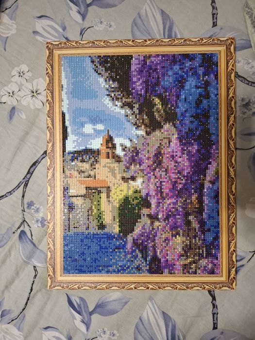 Картина,Алмазная мозаика