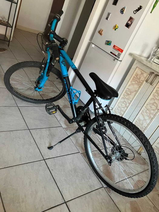 Bicicleta MTB BTWIN 24” – Shimano Tourney – folosită 3-4 luni, recent ieșită din service