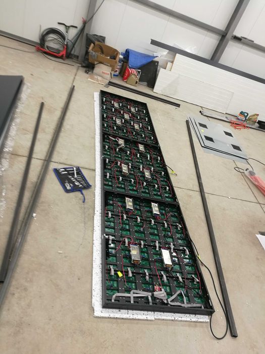 LED табела 4 м на 1 м,wifi