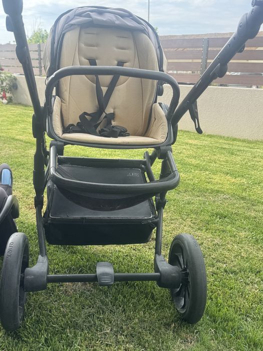 Cărucior complet Anex 3 în 1 (Landou + Sport + Scoică) – Funcționează perfect