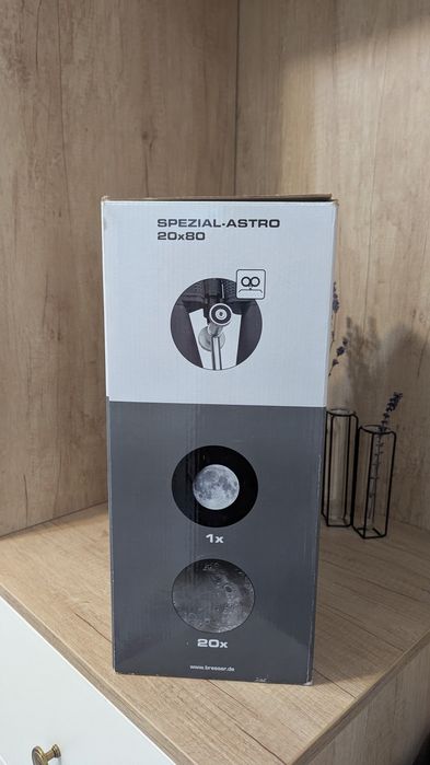 Binoclu Bresser Special-Astro 20x80 + trepied cu cap Vanguard GH-200