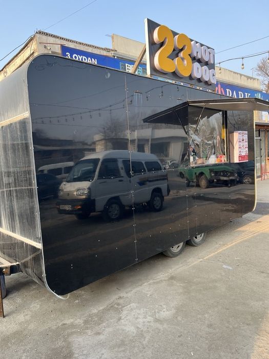 3 та Food truck  сотилади размер 2.5х5 давлат руйхатидан утган