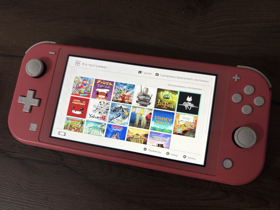 Nintendo Switch lite прошитый, 512gb
