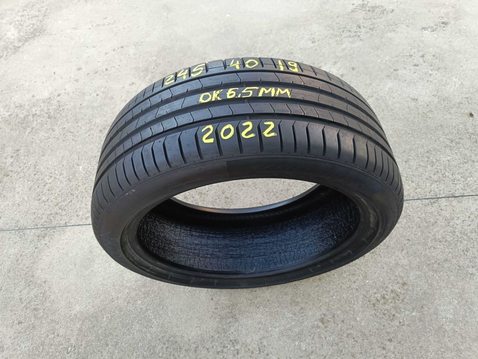 O anvelopa vara 245 40 19 pirelli p zero pz4  profil 6,5 mm dot 2022