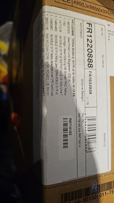 Terra Mobile 1517R Laptop - 15.6" Full HD, Intel Core i3-1215U, 8GB RAM