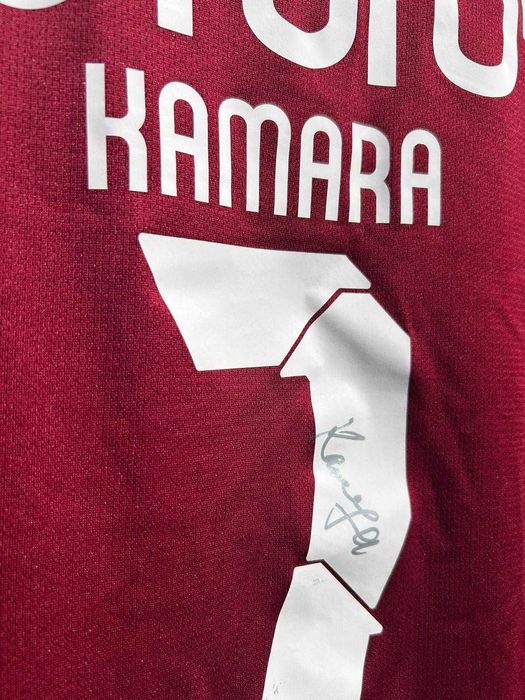Tricou CFR Cluj Kamara 24/25 Purtat si Semnat