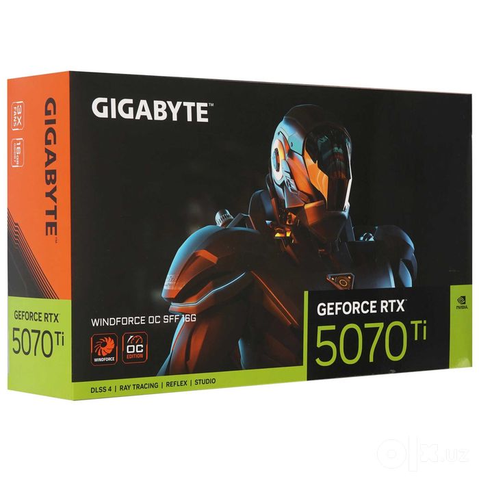 { Видеокарта Gigabyte GeForce RTX 5070 Ti Windforce 16GB GDDR7