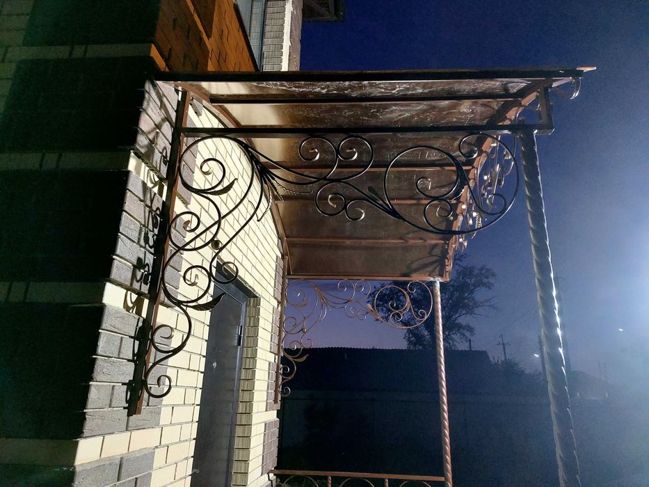 Входная группа из металла