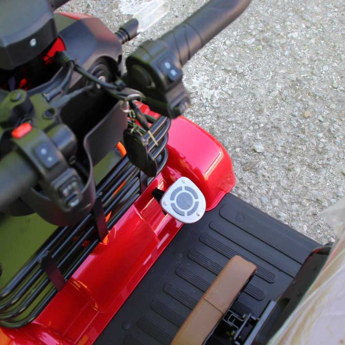 Мини триместна електрическа четириколка MaxMotors A9, 1500W, 48V/20Ah