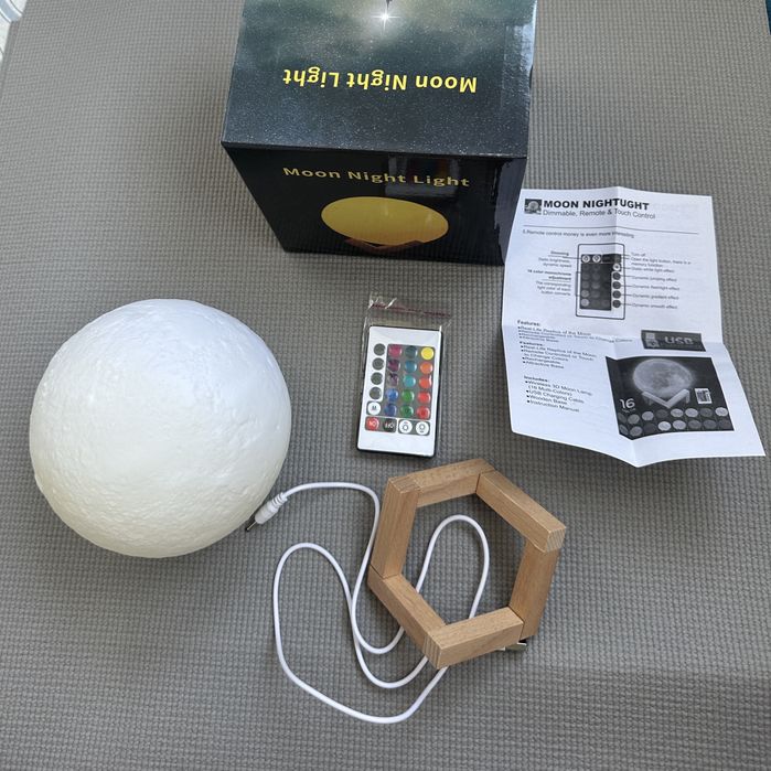 Lampă Moon Night Light