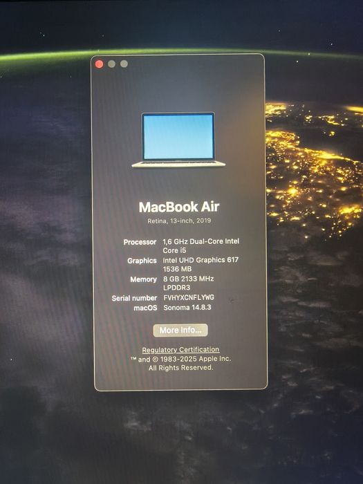 MacBook Air 13” Retina (A1932, 2018)