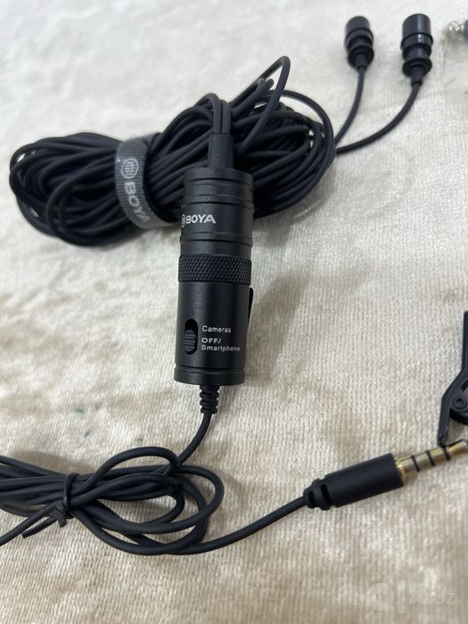 Mikrafon ikkitalik va telefon uchun obyektivlar