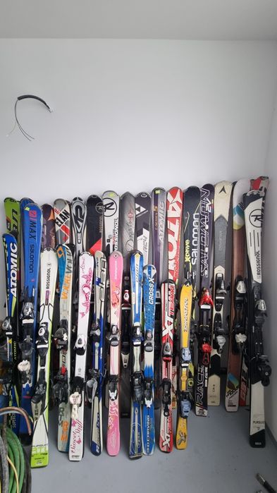 Lot schiuri 100-175cm și clăpari 35-44