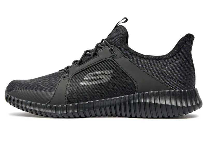 Skechers Slip-on Elite Flex, marimea 42, Negru, noi, in cutie