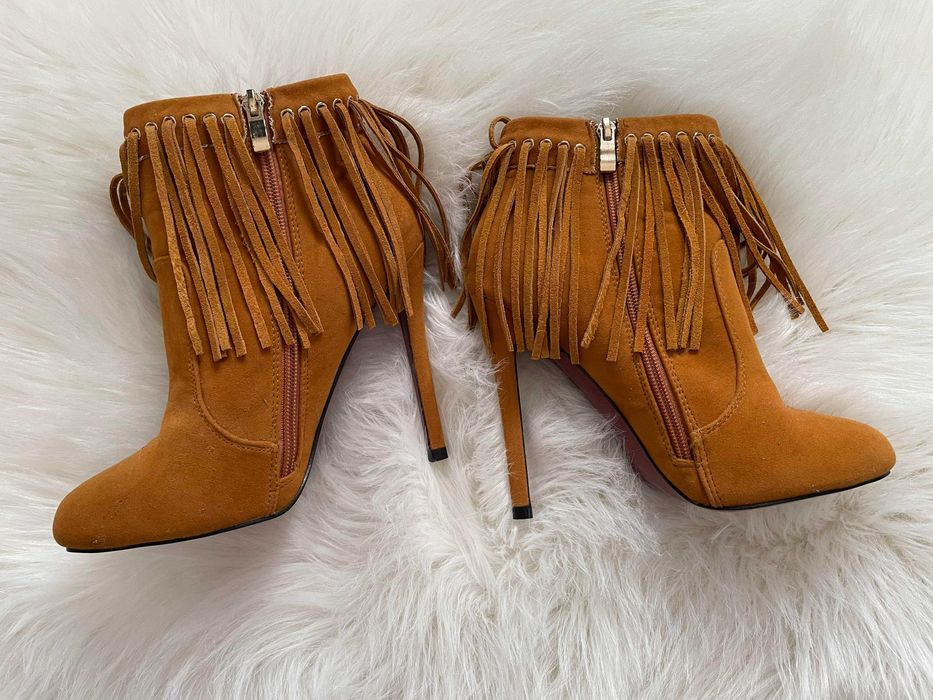 Botine camel, Atmosphere, nr 37, dama