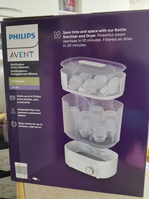 Стерилизатор Philips Avent  с функция изсушаване