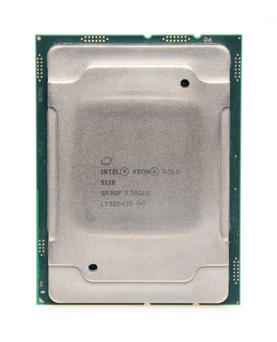 2 броя - процесор INTEL Xeon GOLD 5118 2.3GHz 12-cores 105W LGA3647