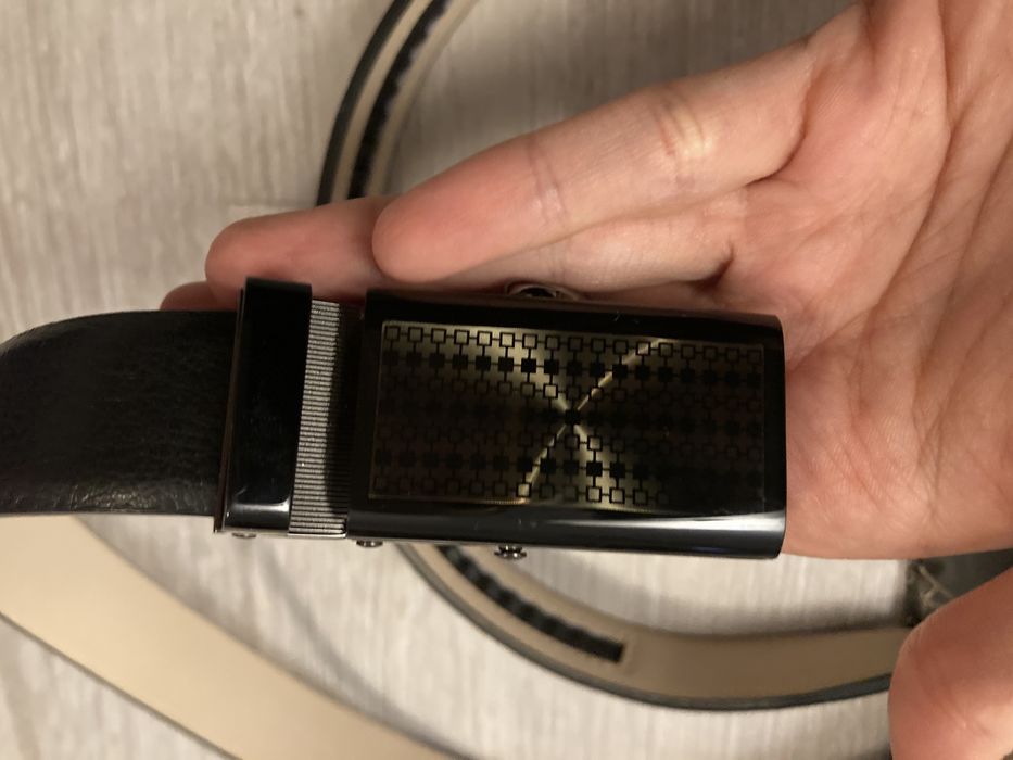 Кожени дамски колан и портфейл