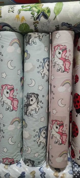 Платове за спално бельо Ранфорс 100 % памук ширина 240см