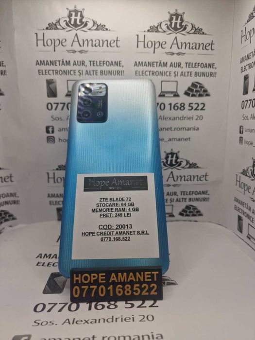 Hope Amanet P1/ ZTE BLADE 72 / COD 20013