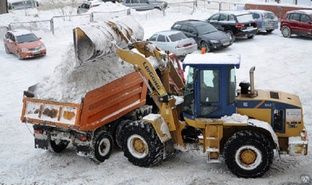 Уборка снега услуги самосвала