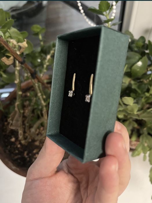 Серьги с бриллиантами