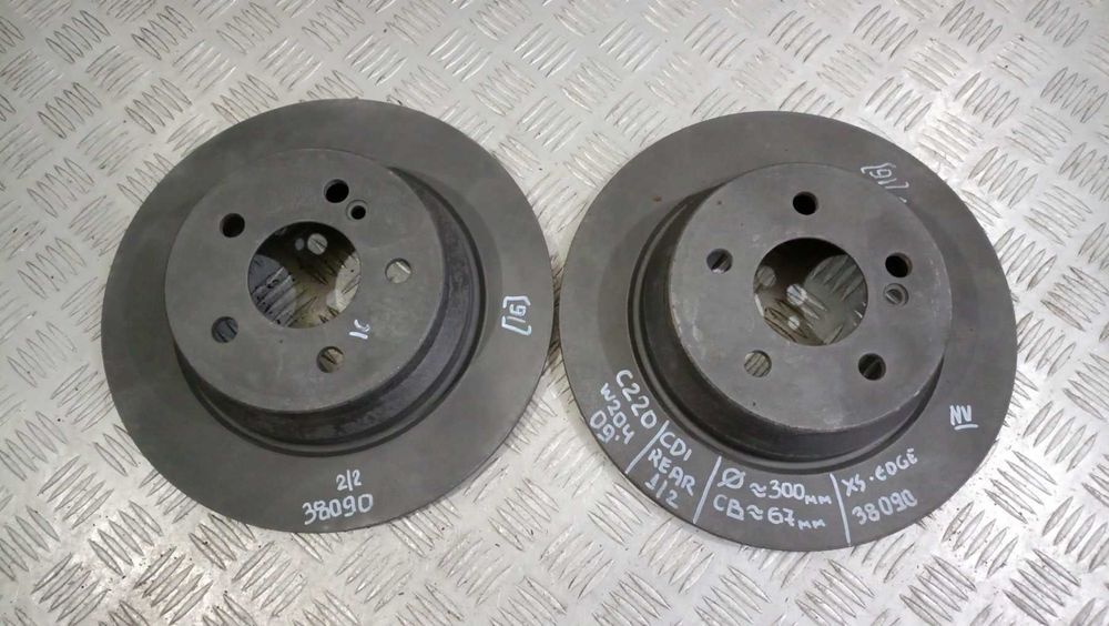 Задни дискове Mercedes C220 CDI W204 2009г.