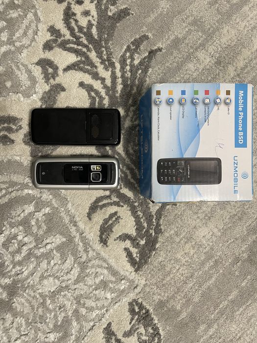 Продаётся кнопочные телефоны UZMOBILE и NOKIA PERFECTUM
