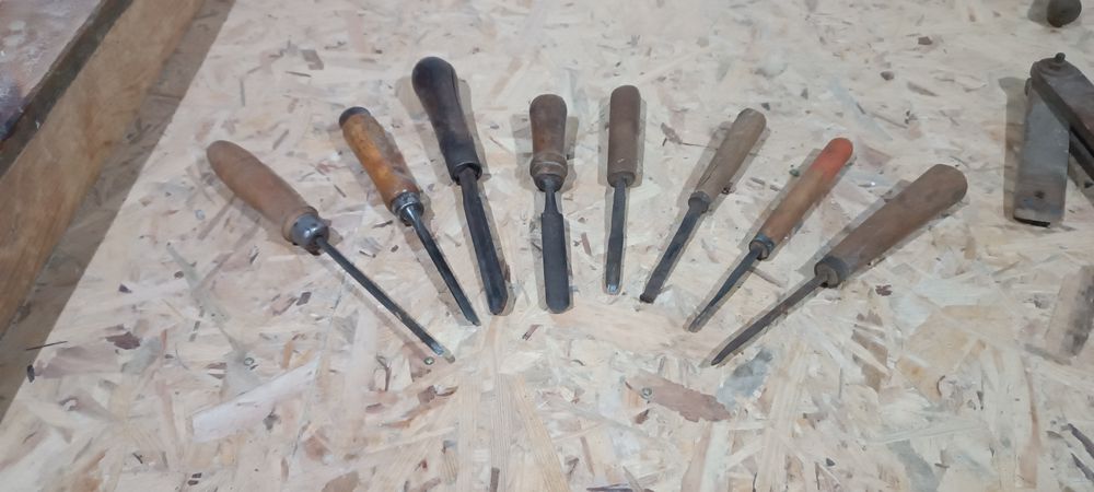 Ретро дърводелски длета