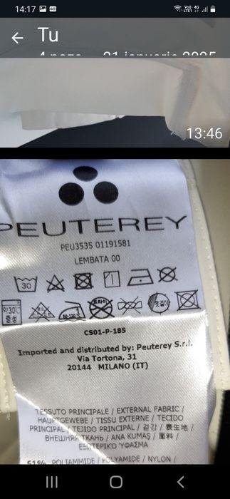 Jaketă peuterey nouă