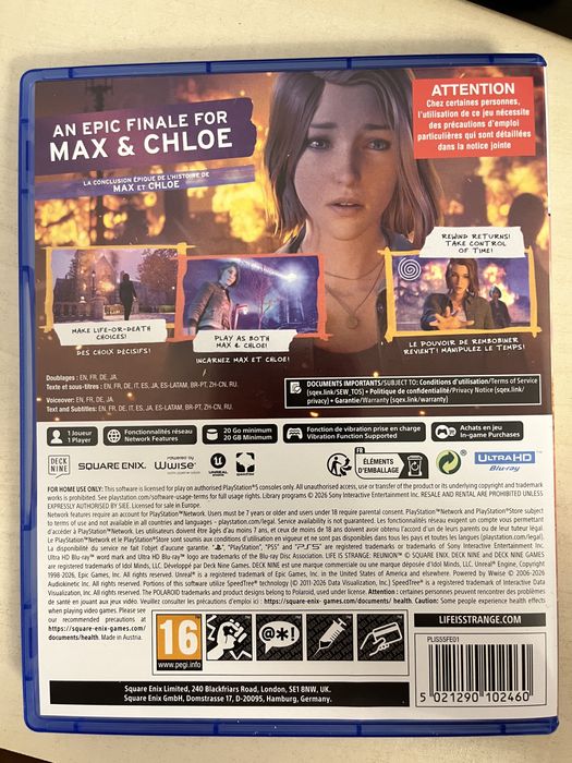 Joc PS5 - Life is Strange: Reunion (Ca nou)