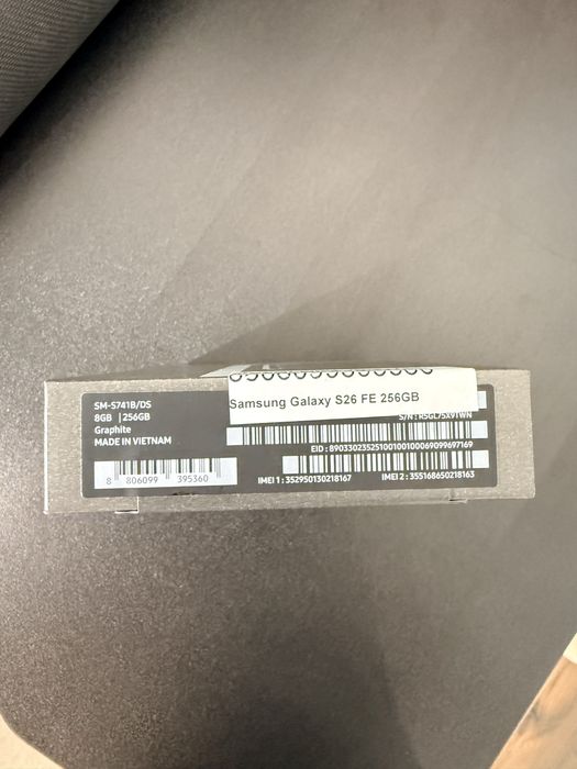 Samsung S26 FE 256 GB