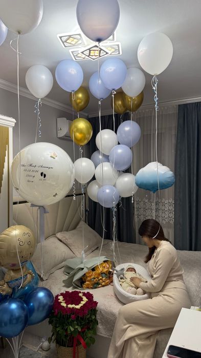 Шары на выписку готовые