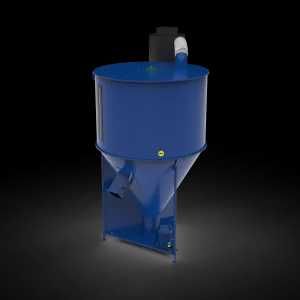 Amestecator furaje KS-1000 cu ciclon, 1000 kg, volum 2550 L, Ucraina NOU Garantie 24 luni Livrare rapida