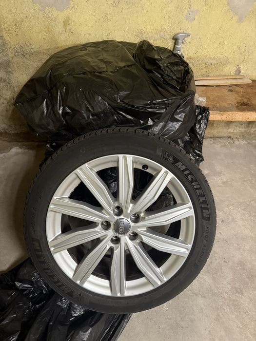 Оригинални джанти с гуми за ауди