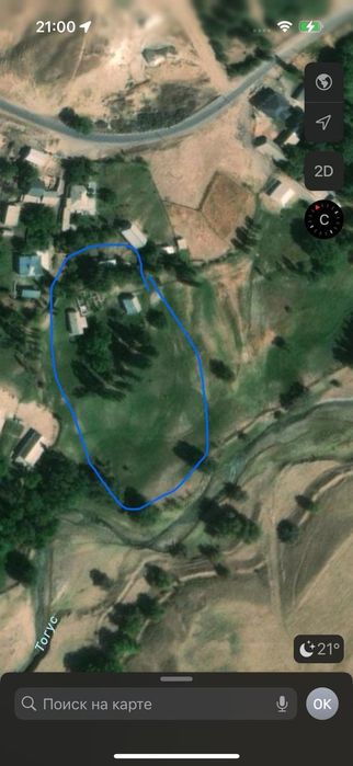 1-гектар жер сатылады Ленгерде