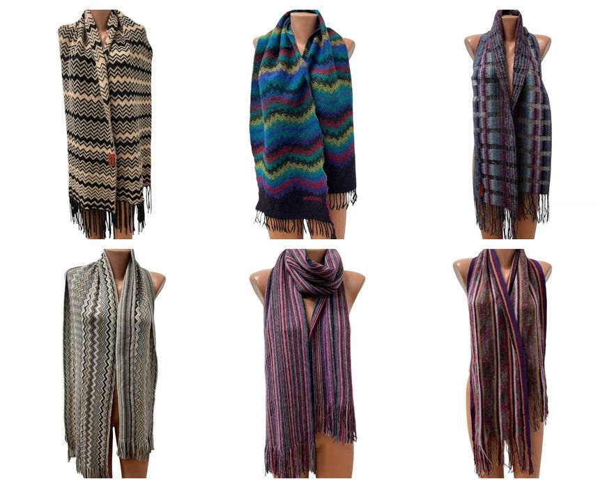 MISSONI вълнен шал различни модели