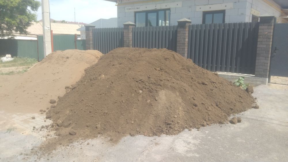 Доставка песок, балласт, щебень, грунт