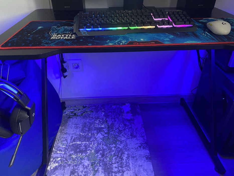 Birou gaming huzaro hero 1.8 ,100x60cm negru