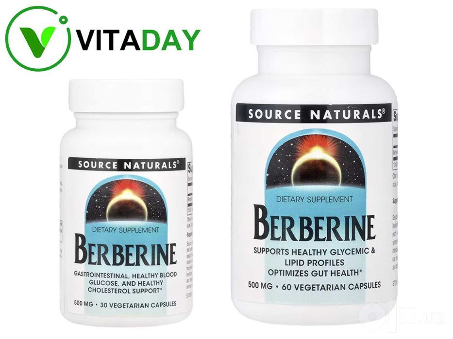 Source Naturals Берберин Berberine Berberin Берберин