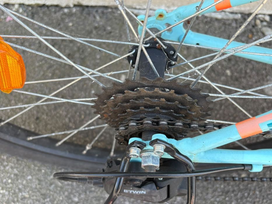 rockrider st 500 24" albastru