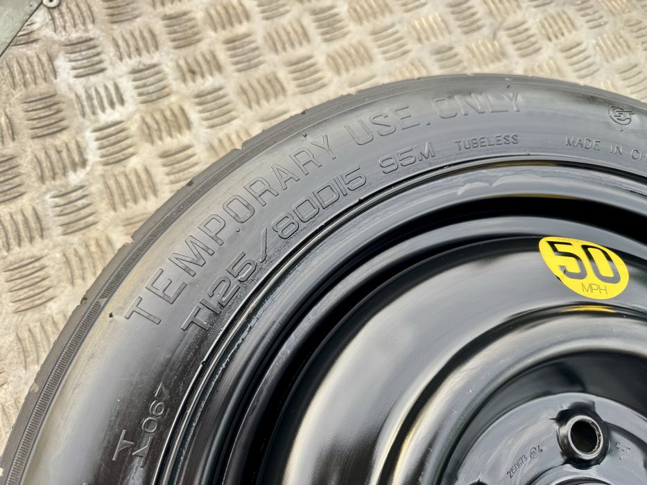 Патерица/Резервна гума 125/80/15 5x114.3-Hyundai/Kia/Mazda/Mitsubishi