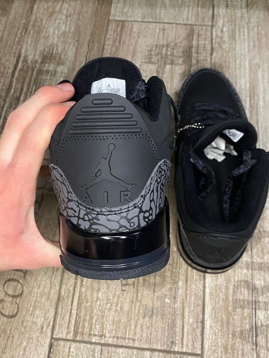Jordan 3 Black cat