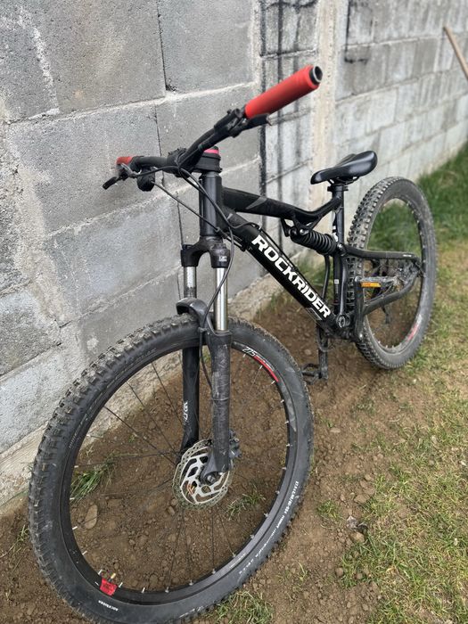 ROCKRIDER st 530 full suspension roti 27,5   2,40 cauciucuri r cuockrider 9 va viteze frane pe disc schimano 1 viteza pe fata.!an Intre 2020-2021 ! Bn