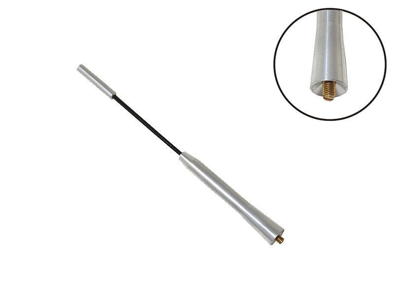 Tija antena auto Automax Aluminiu 20cm, filet de 5 mm