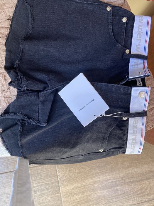 Черни дамски къси панталонки