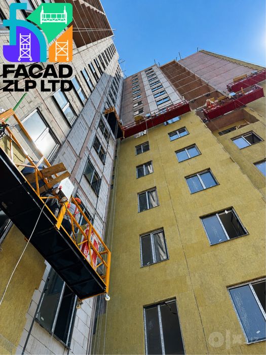 Фасадная люлька ZLP-630, 6м, сервис, полный комплект, сервис, Китай