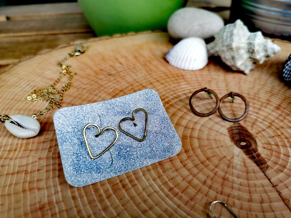 Handmade обеци, колие и клечки за коса