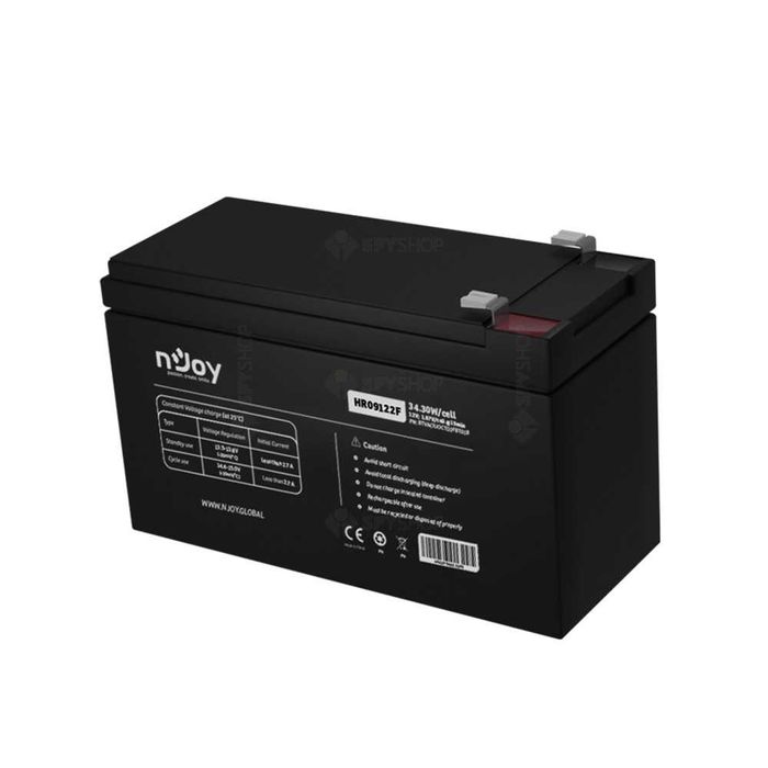 Baterie UPS nJoy HR09122F 12V 34.30W/celula putere descarcata