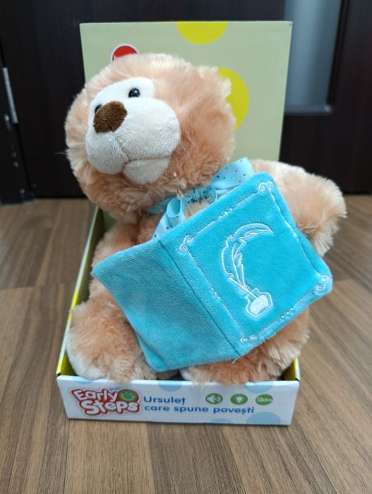 Ursuleț de pluș interactiv  – Spune Povești